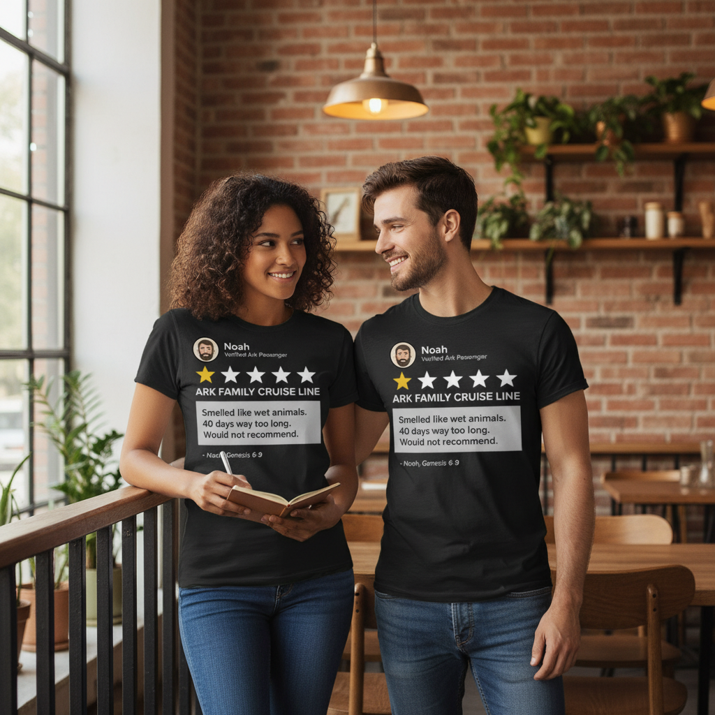 Ark Family Cruise Line T-Shirt_dual_model_life