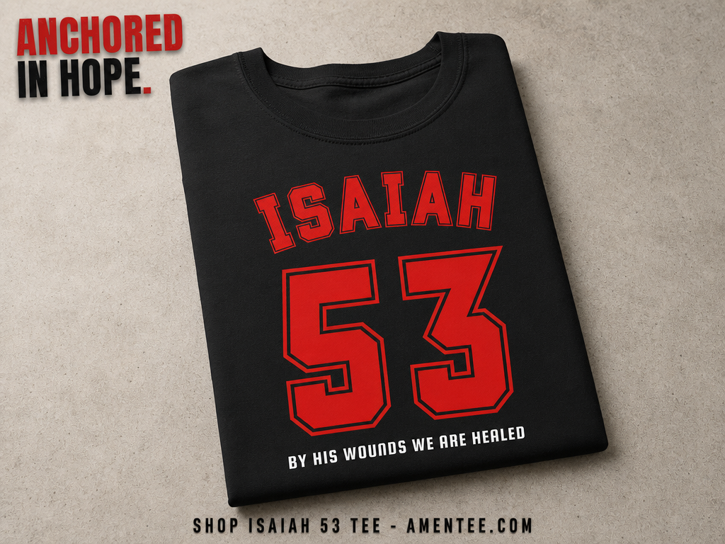 Isaiah 53 Victory T-Shirt_fold_tilt