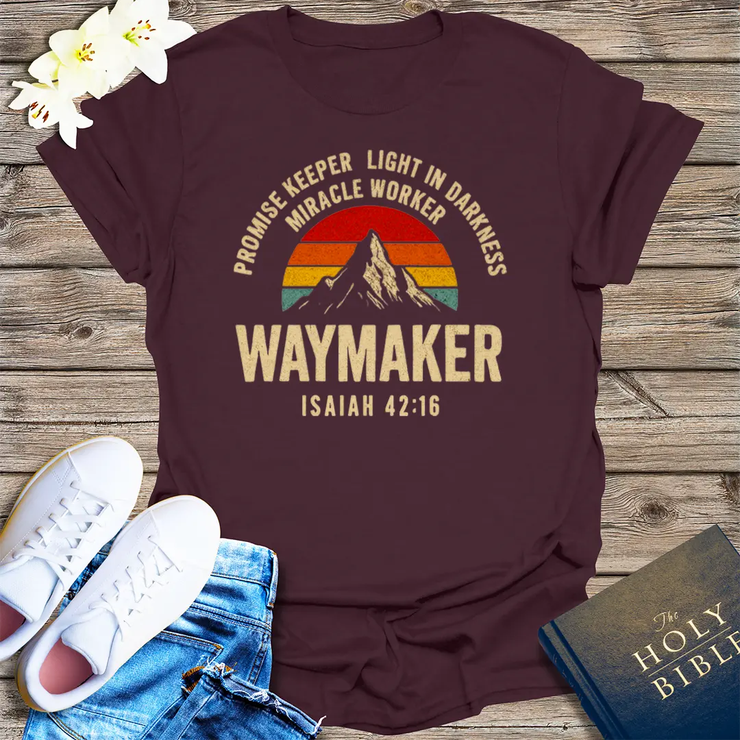 The Way, The Truth, The Life T-Shirt - Dark Chocolate