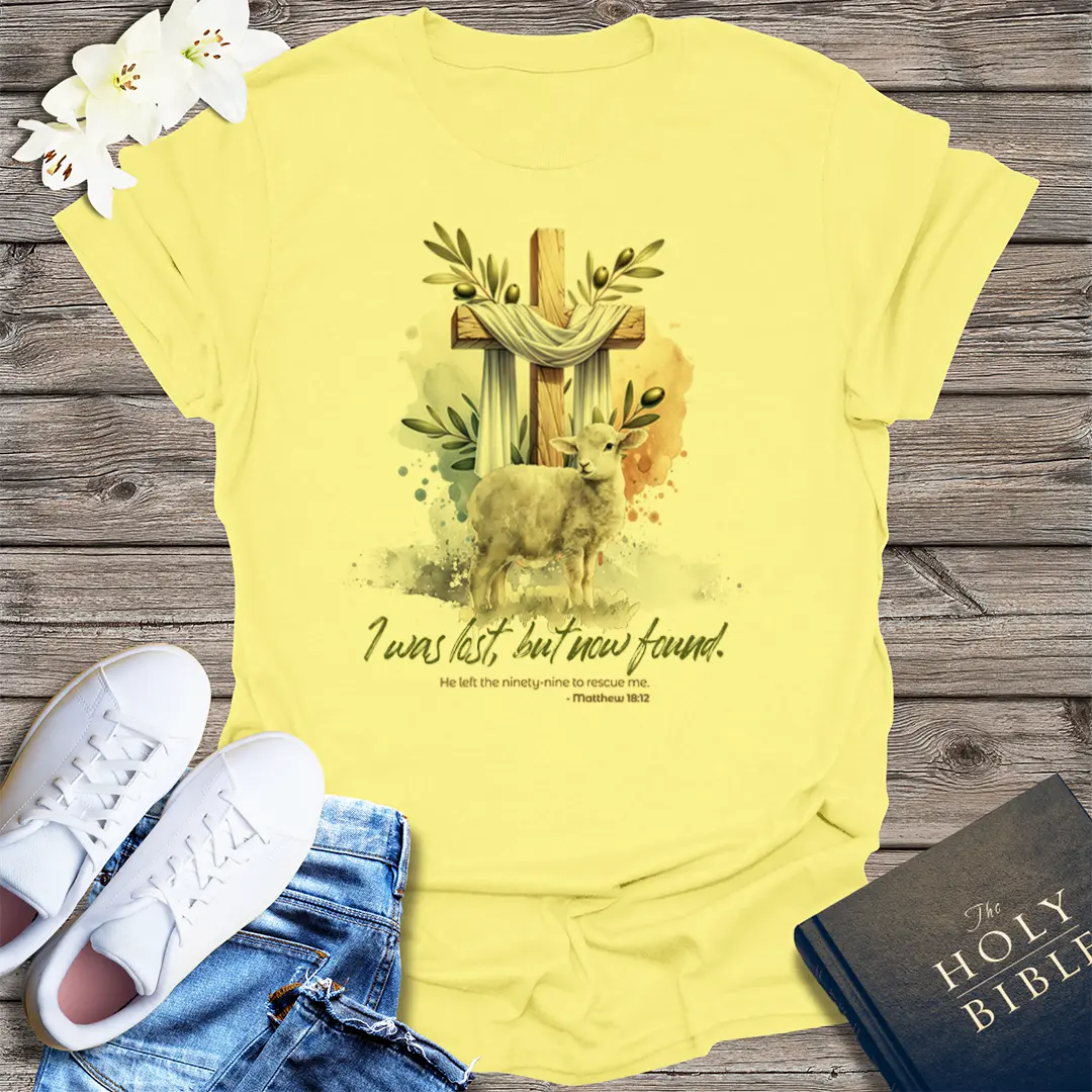 The Way, The Truth, The Life T-Shirt - Cornsilk