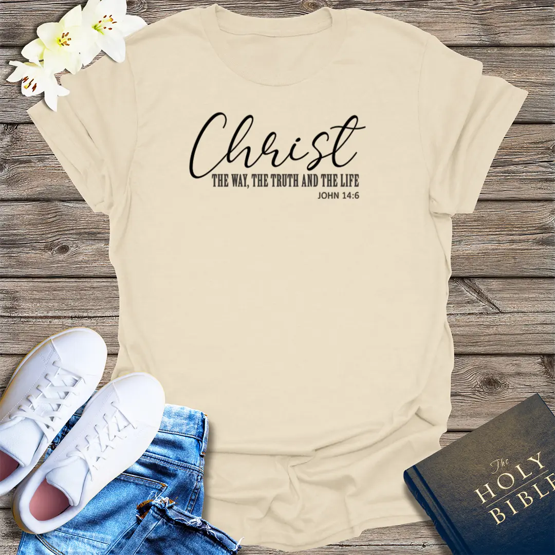 The Way, The Truth, The Life T-Shirt - Natural