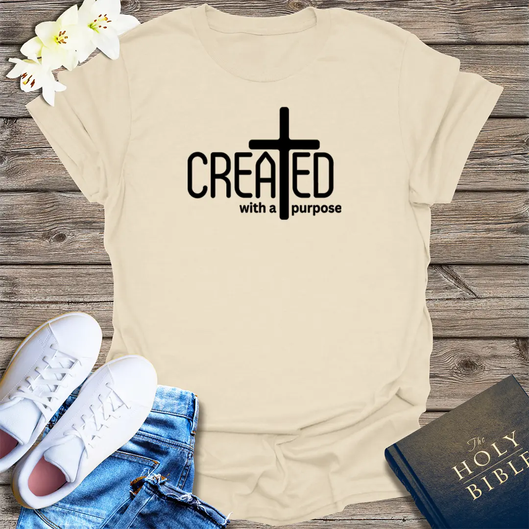 The Way, The Truth, The Life T-Shirt - Natural