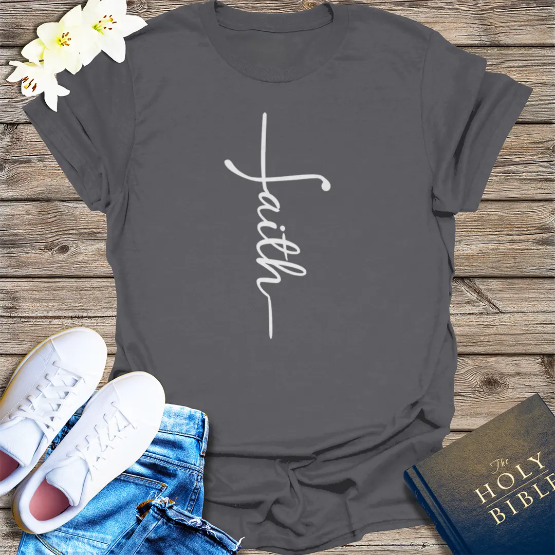 The Way, The Truth, The Life T-Shirt - Charcoal