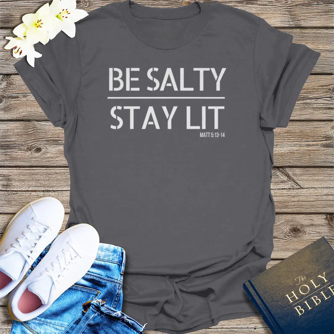 The Way, The Truth, The Life T-Shirt - Charcoal