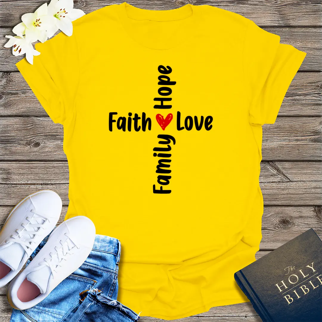 The Way, The Truth, The Life T-Shirt - Daisy