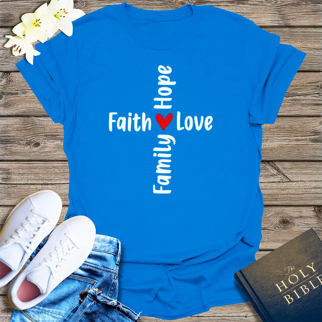 The Way, The Truth, The Life T-Shirt - Royal