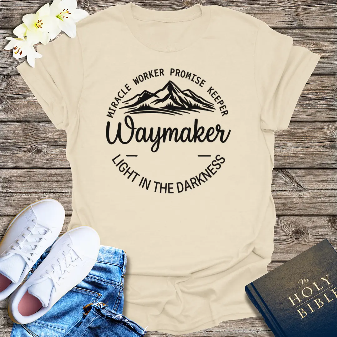 The Way, The Truth, The Life T-Shirt - Natural