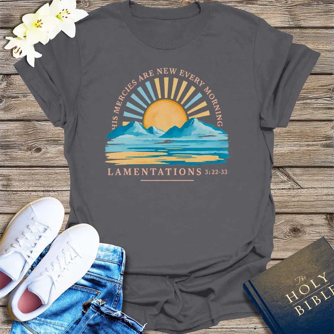 The Way, The Truth, The Life T-Shirt - Charcoal