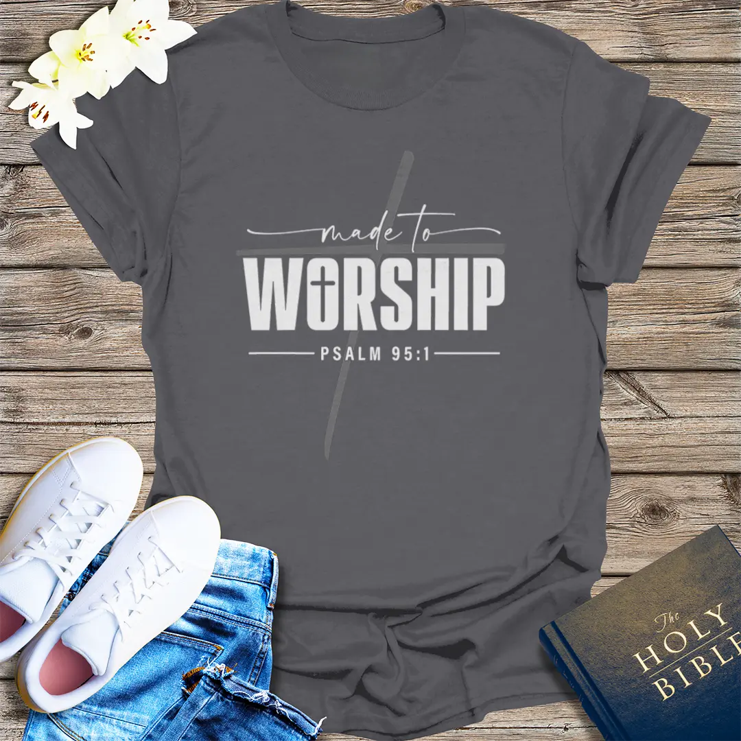 The Way, The Truth, The Life T-Shirt - Charcoal