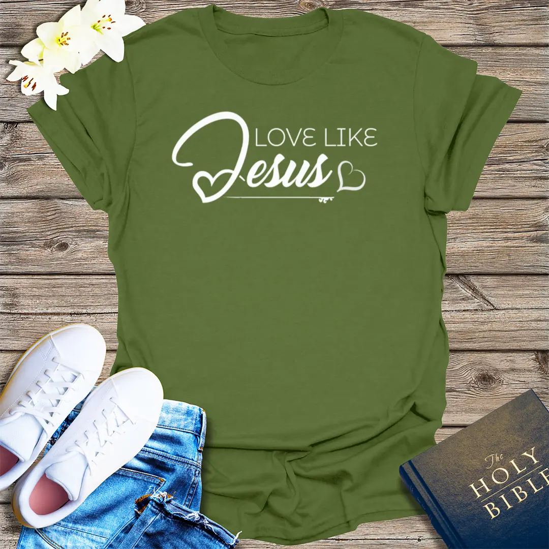 The Way, The Truth, The Life T-Shirt - Military Green