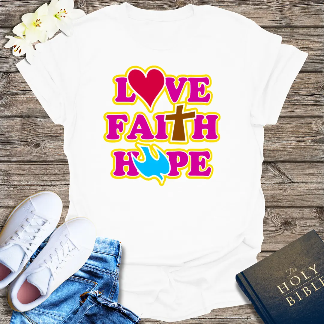 The Way, The Truth, The Life T-Shirt - White