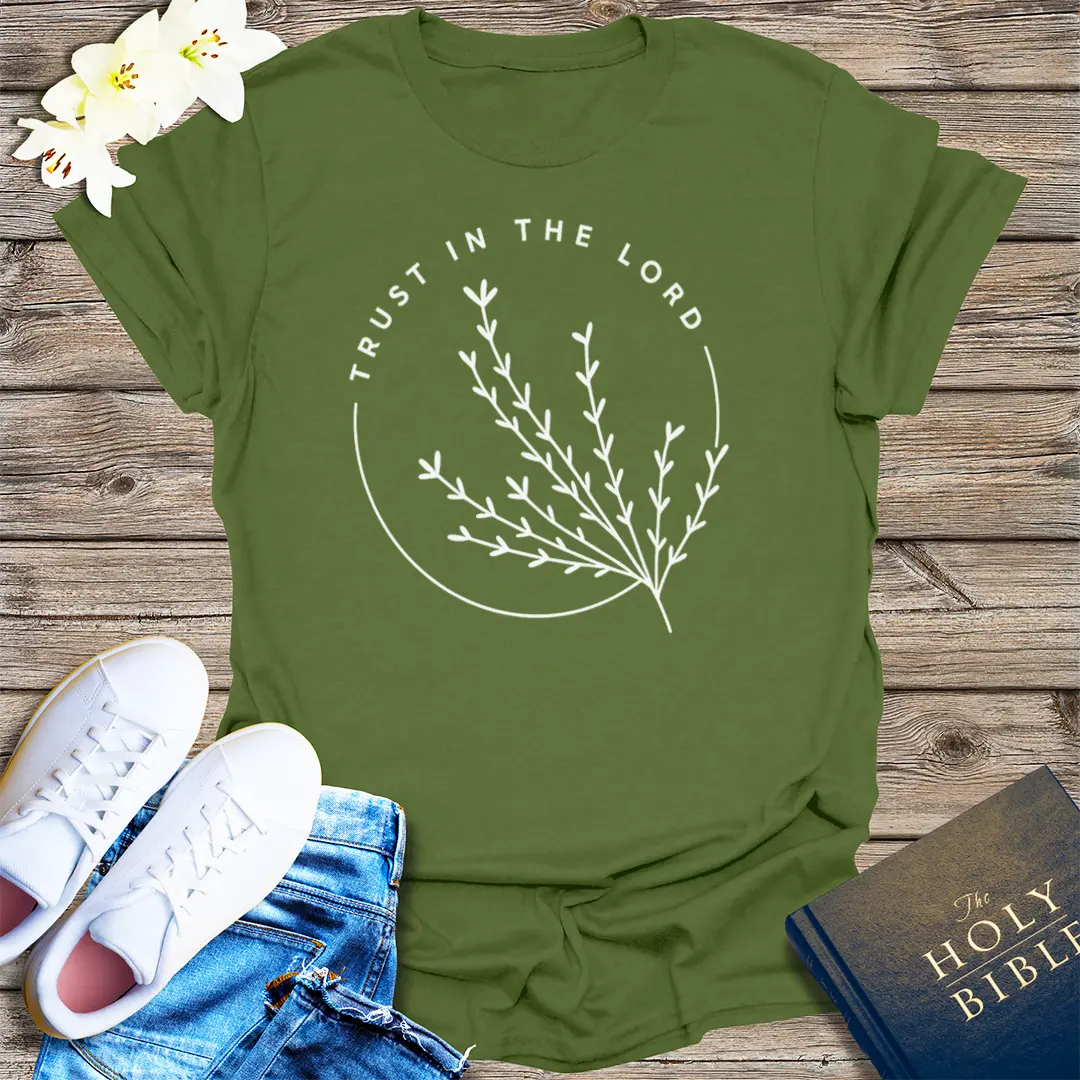The Way, The Truth, The Life T-Shirt - Military Green