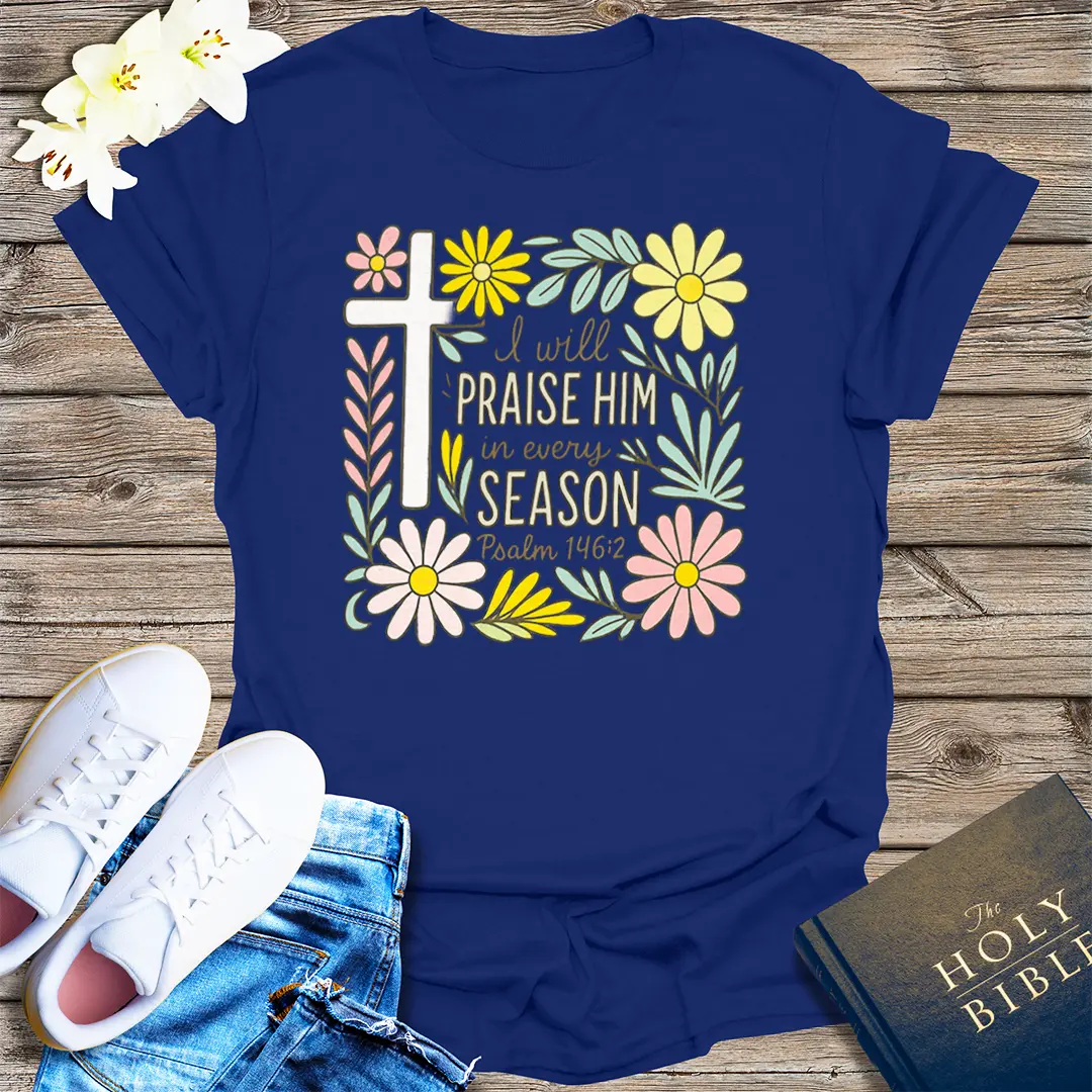The Way, The Truth, The Life T-Shirt - Navy