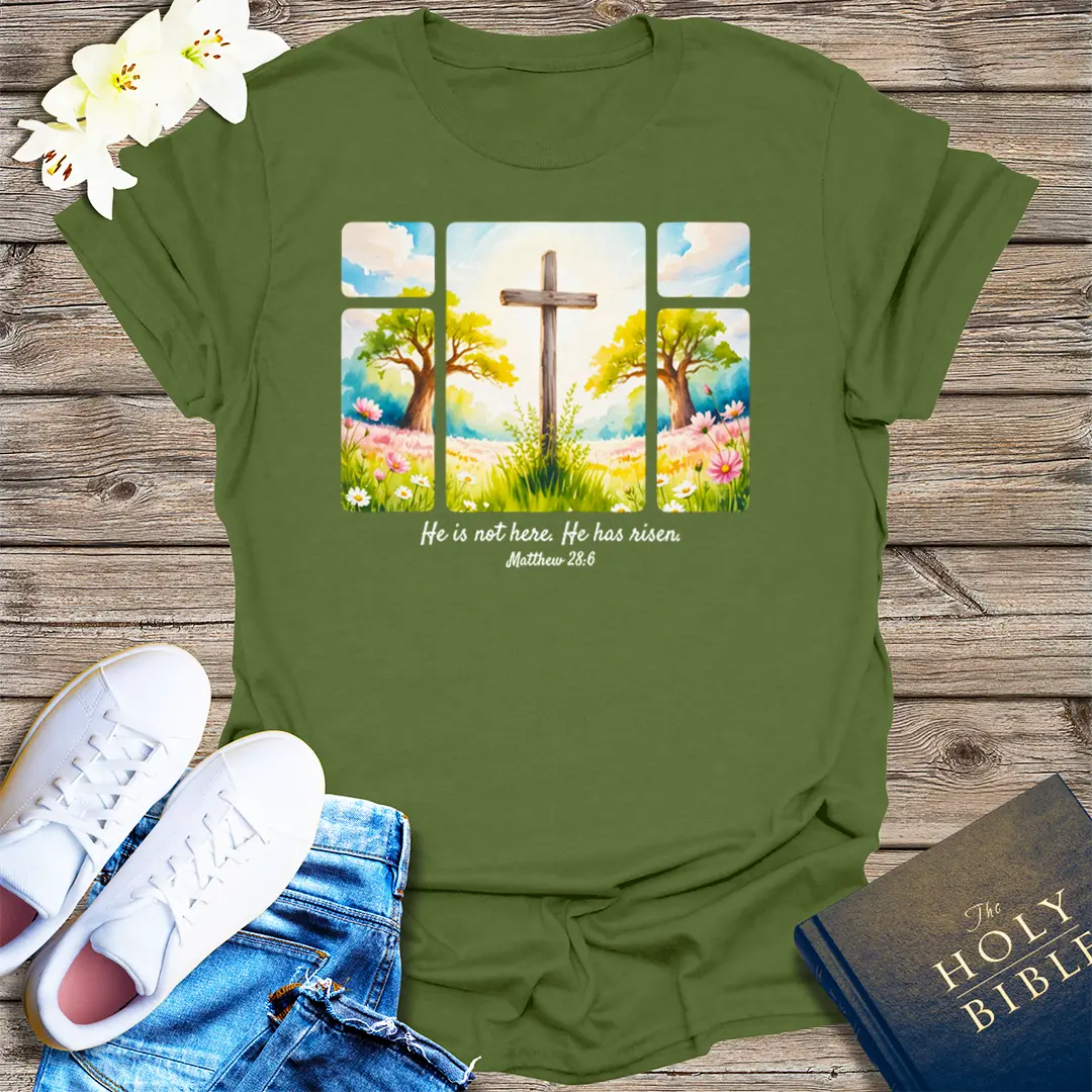 The Way, The Truth, The Life T-Shirt - Military Green