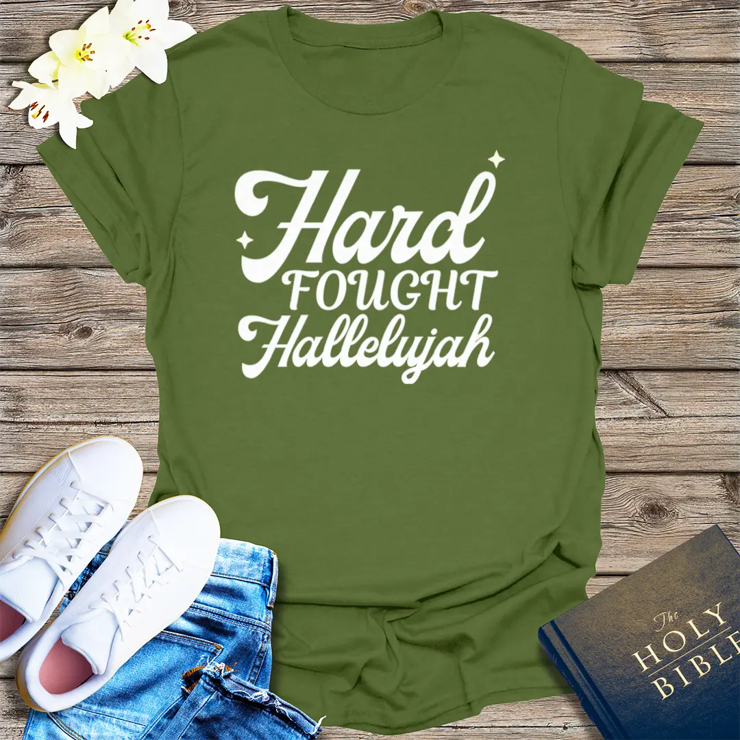 The Way, The Truth, The Life T-Shirt - Military Green