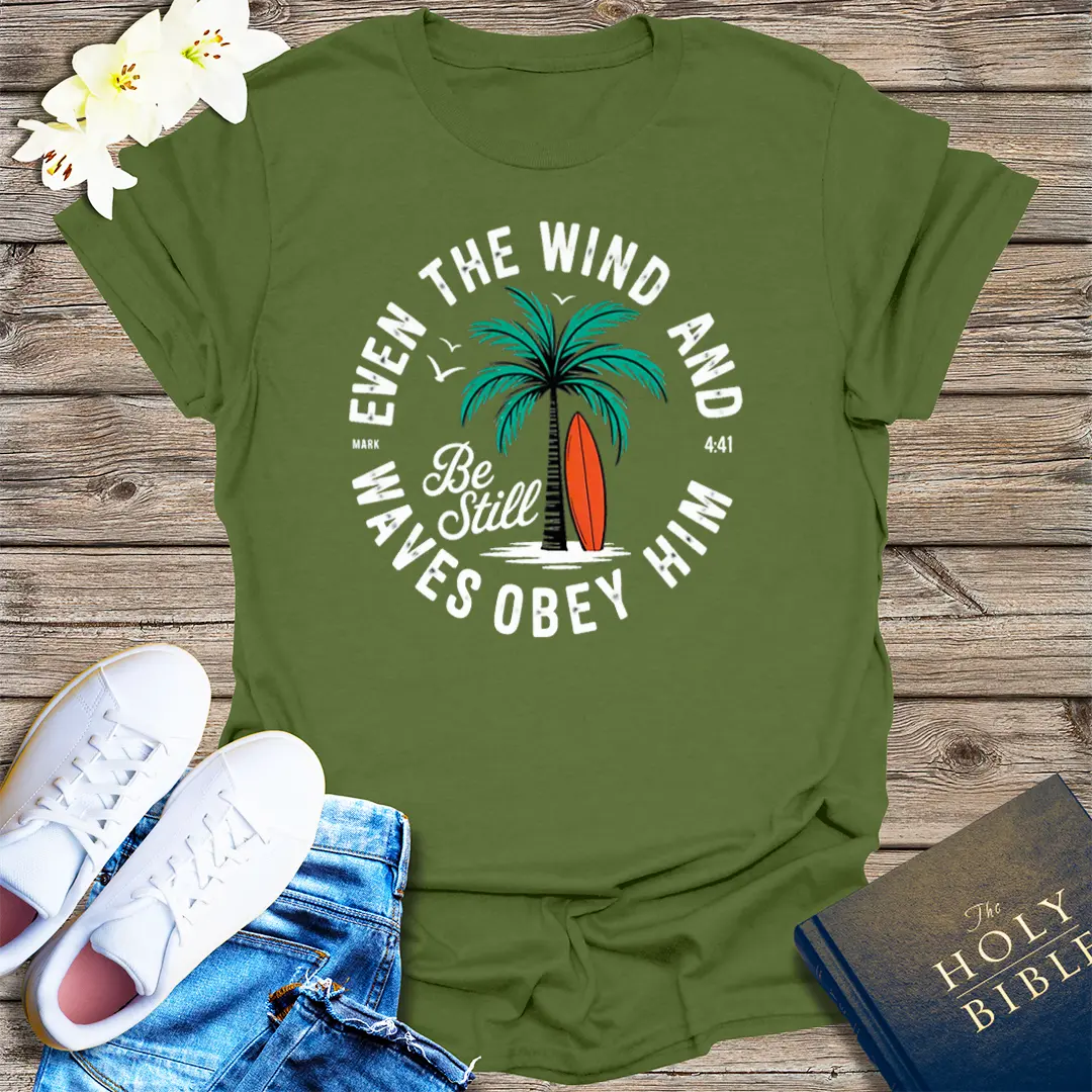 The Way, The Truth, The Life T-Shirt - Military Green
