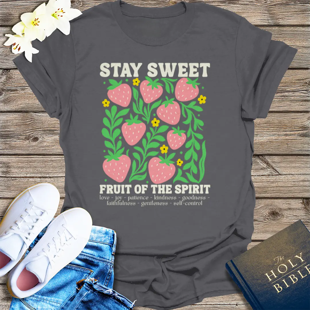 The Way, The Truth, The Life T-Shirt - Charcoal