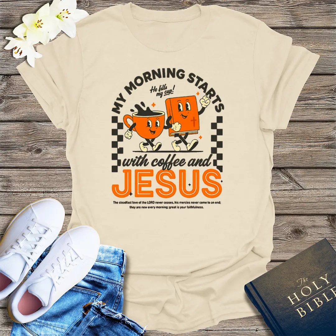 The Way, The Truth, The Life T-Shirt - Natural