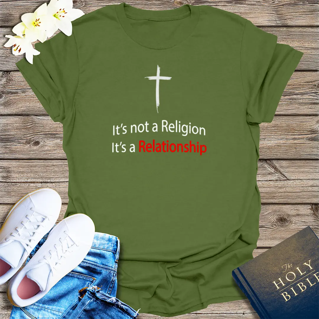 The Way, The Truth, The Life T-Shirt - Military Green