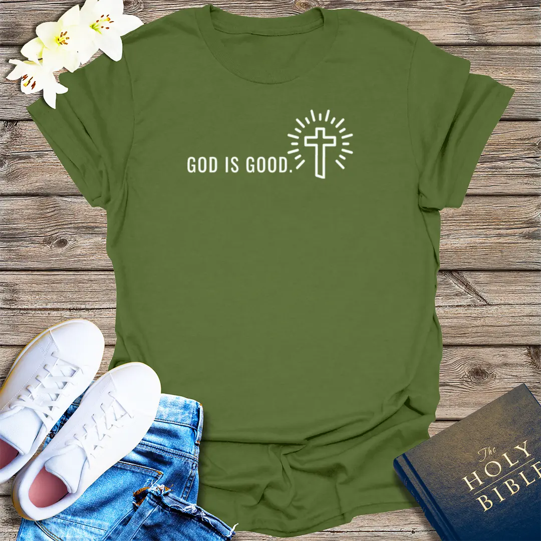 The Way, The Truth, The Life T-Shirt - Military Green