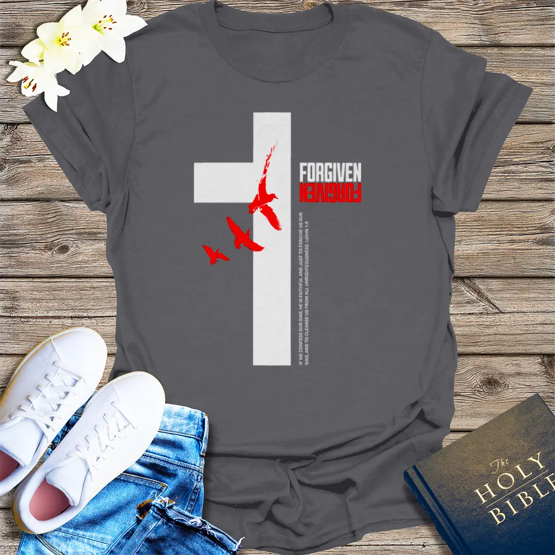 The Way, The Truth, The Life T-Shirt - Charcoal