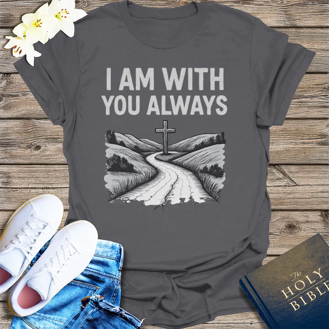 The Way, The Truth, The Life T-Shirt - Charcoal