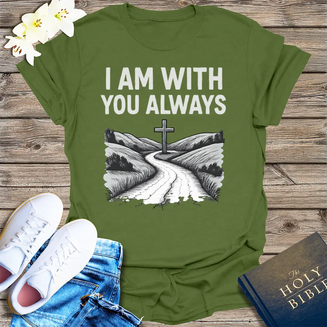 The Way, The Truth, The Life T-Shirt - Military Green
