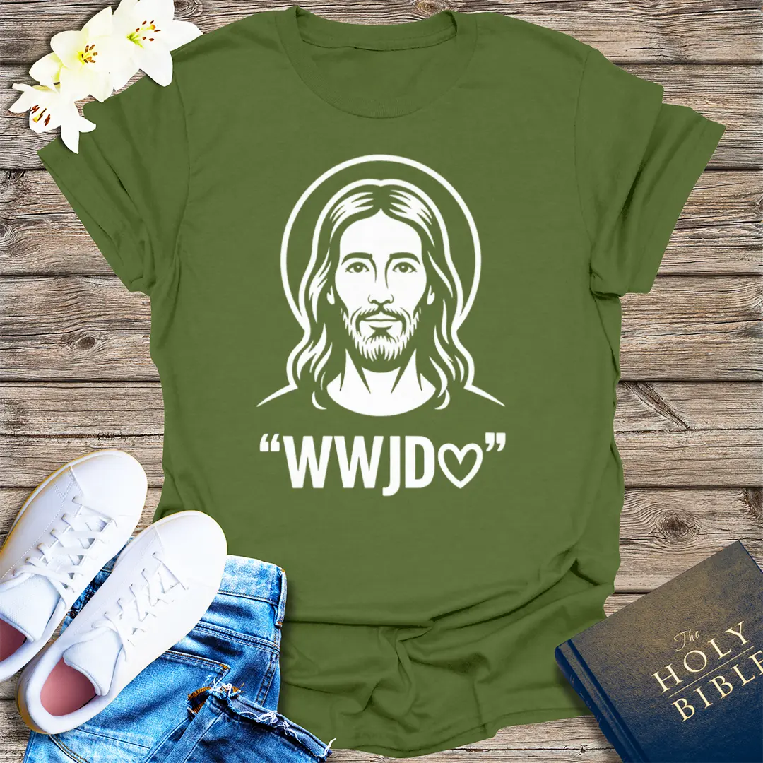 The Way, The Truth, The Life T-Shirt - Military Green