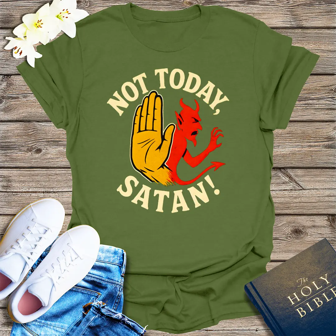 The Way, The Truth, The Life T-Shirt - Military Green