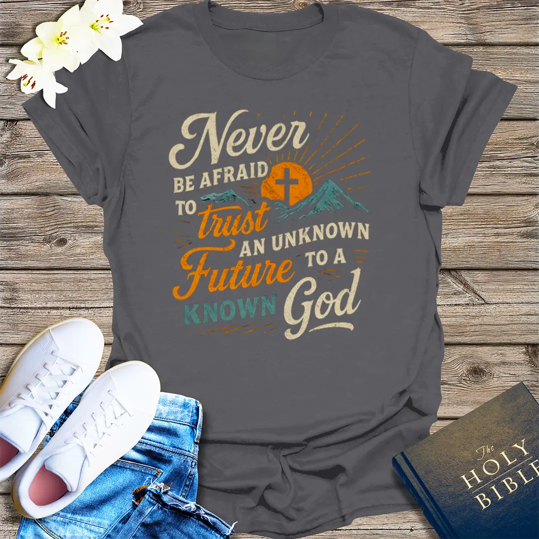 The Way, The Truth, The Life T-Shirt - Charcoal