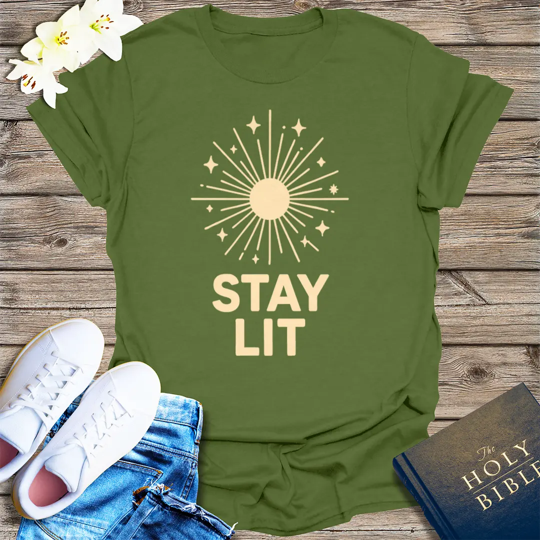 The Way, The Truth, The Life T-Shirt - Military Green