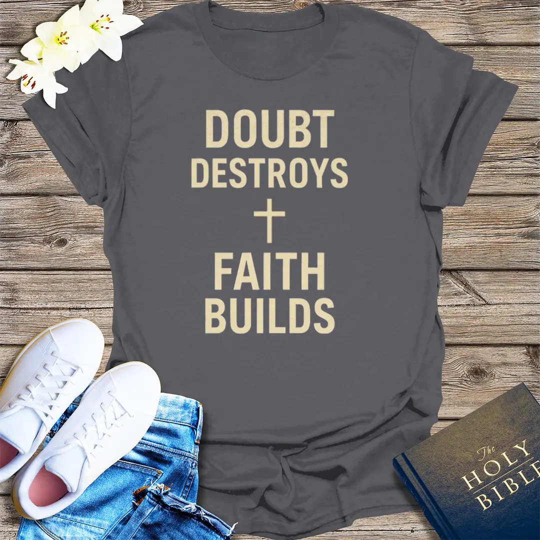 The Way, The Truth, The Life T-Shirt - Charcoal