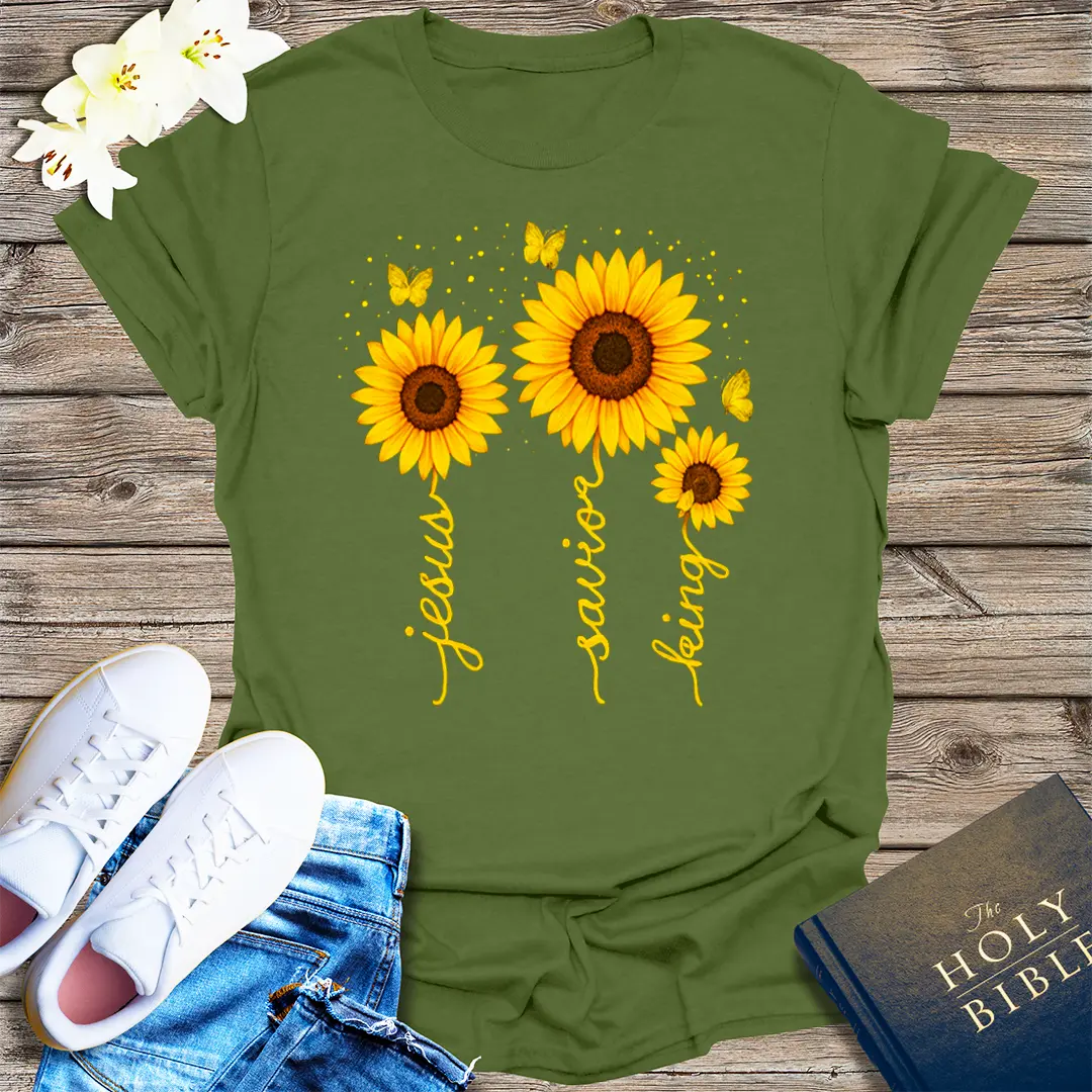 The Way, The Truth, The Life T-Shirt - Military Green