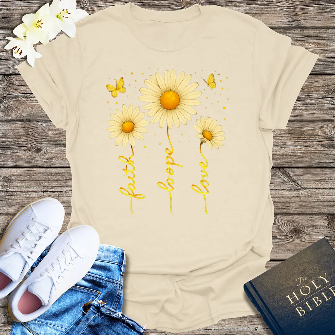 The Way, The Truth, The Life T-Shirt - Natural