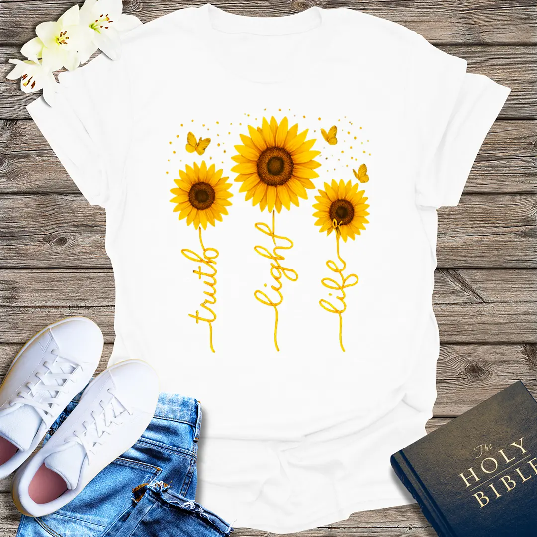 The Way, The Truth, The Life T-Shirt - White