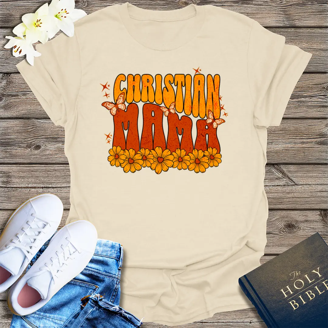 Christian Mama T-Shirt - Natural