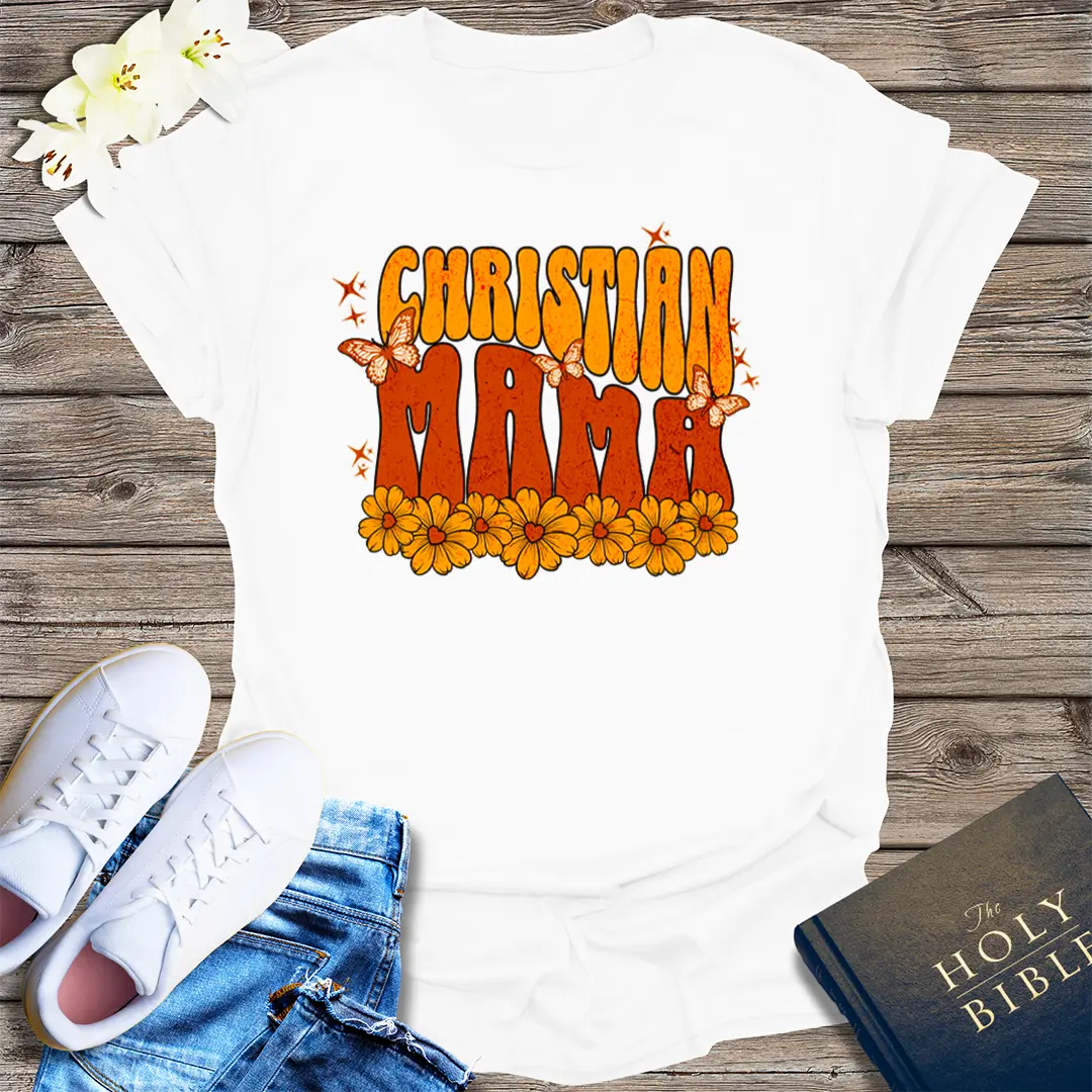 Christian Mama T-Shirt - White