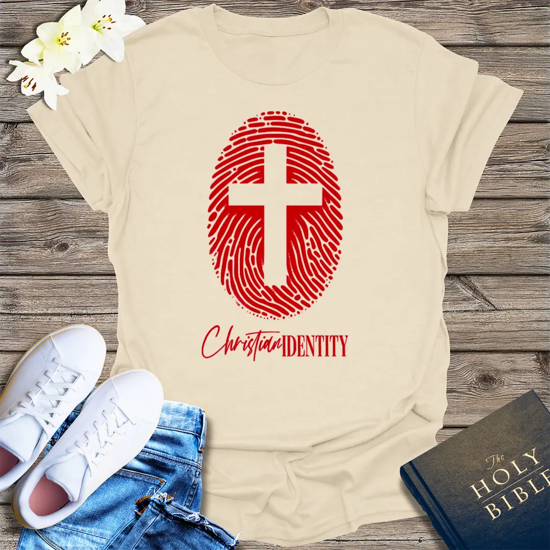 Christian Identity T-Shirt - Natural