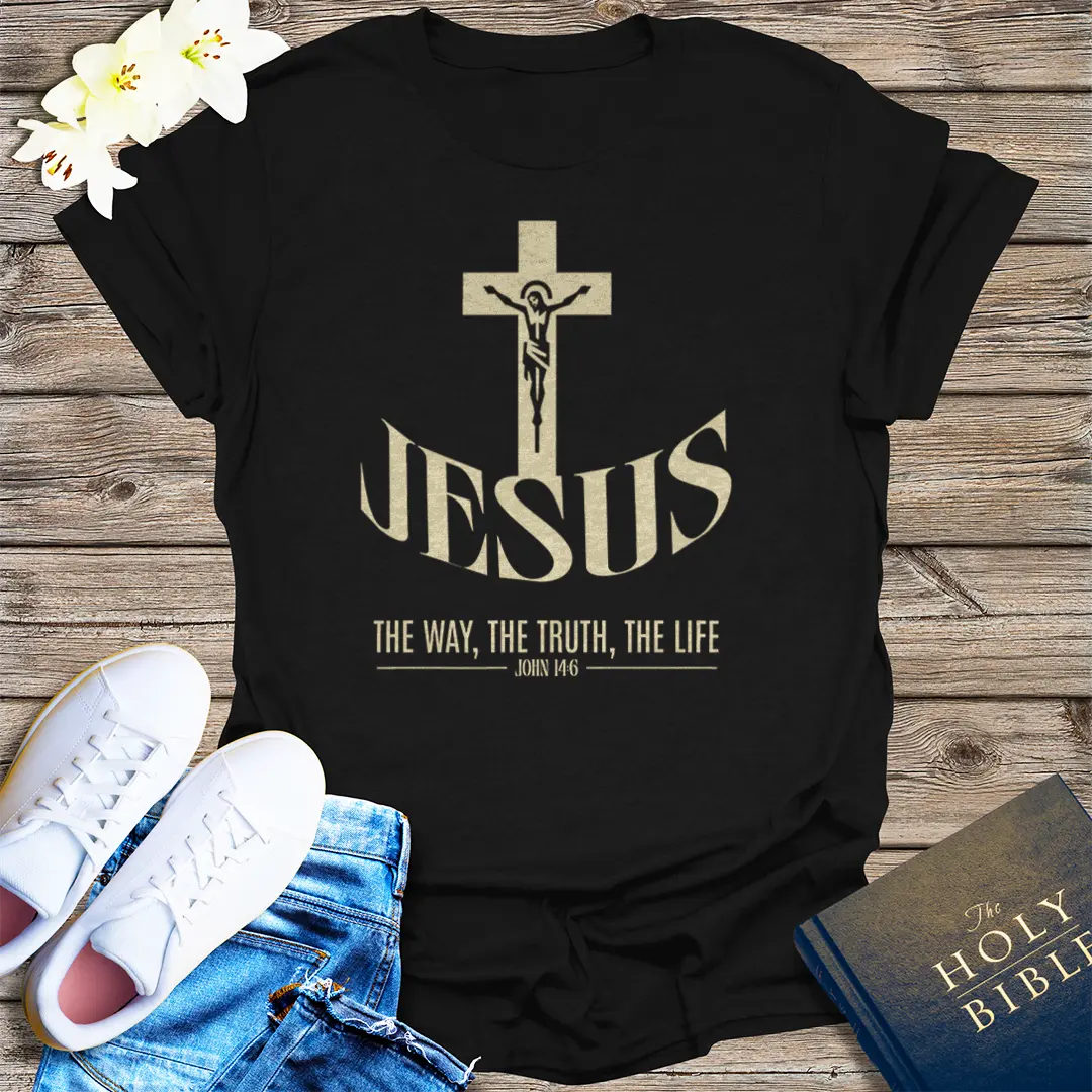 Jesus the Way T-Shirt - Black