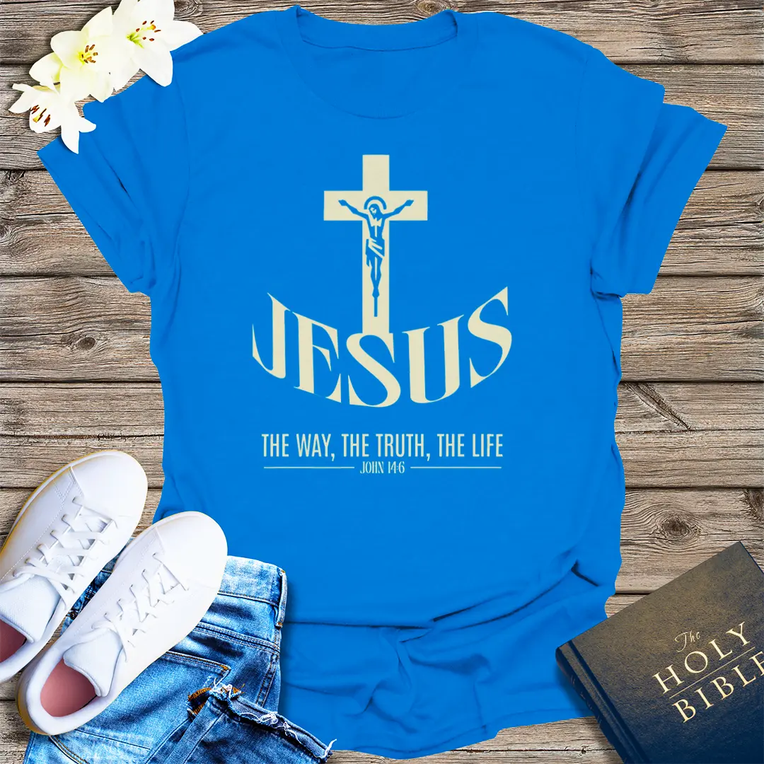 Jesus the Way T-Shirt - Royal