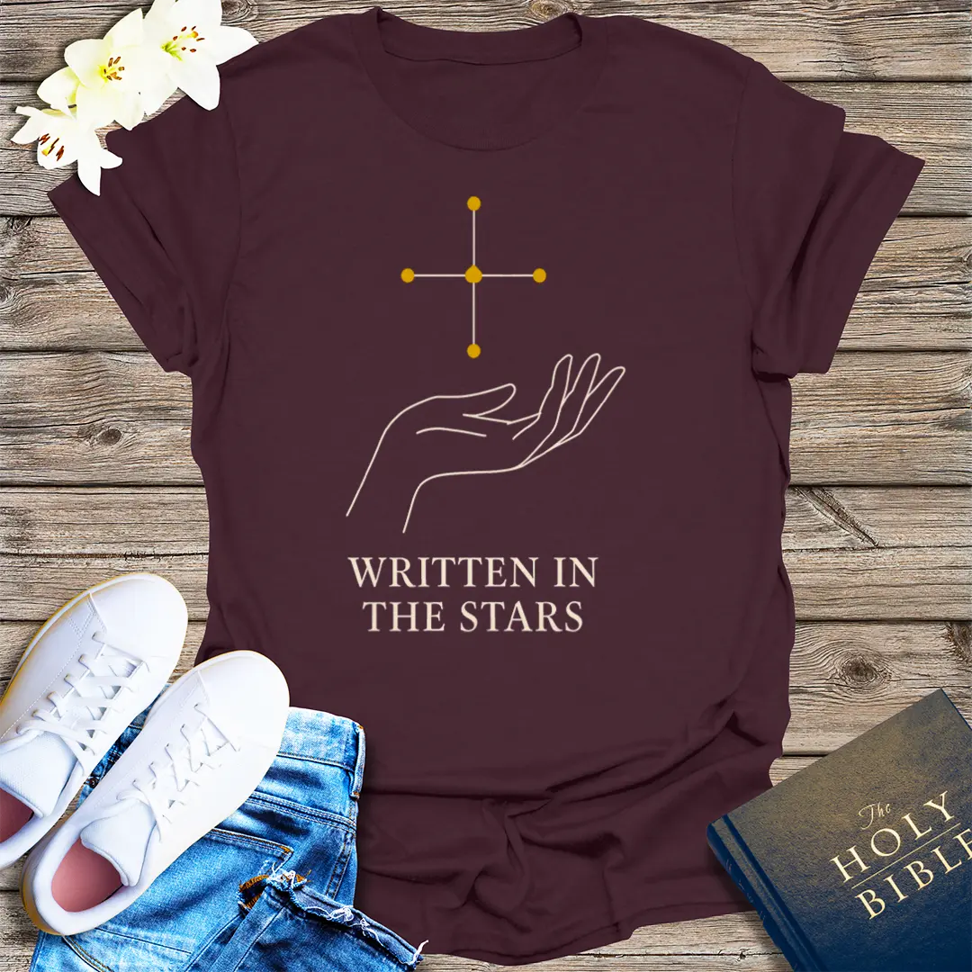 Written in the Stars T-Shirt - Dark Chocolate