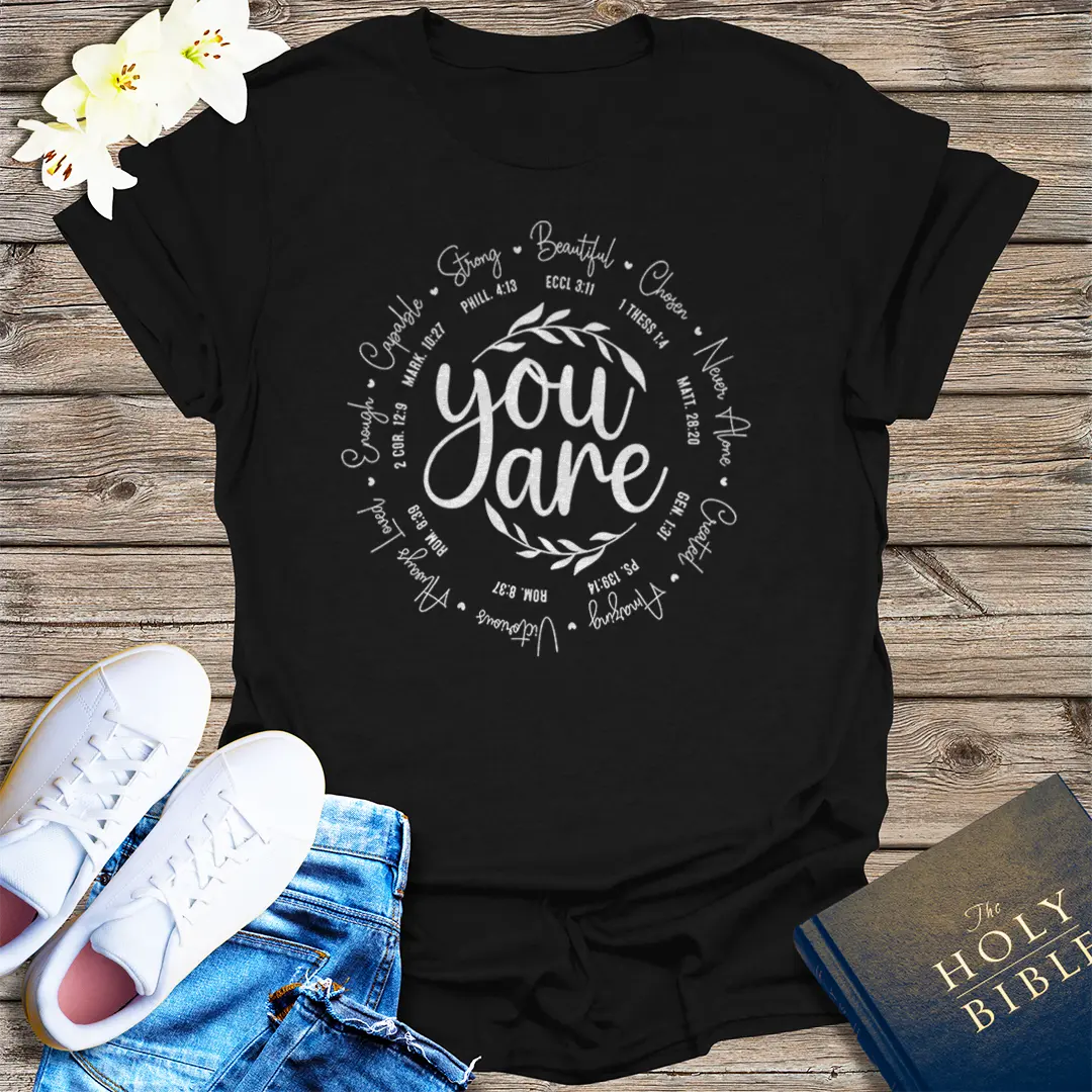 Powered by Prayer T-Shirt - Black