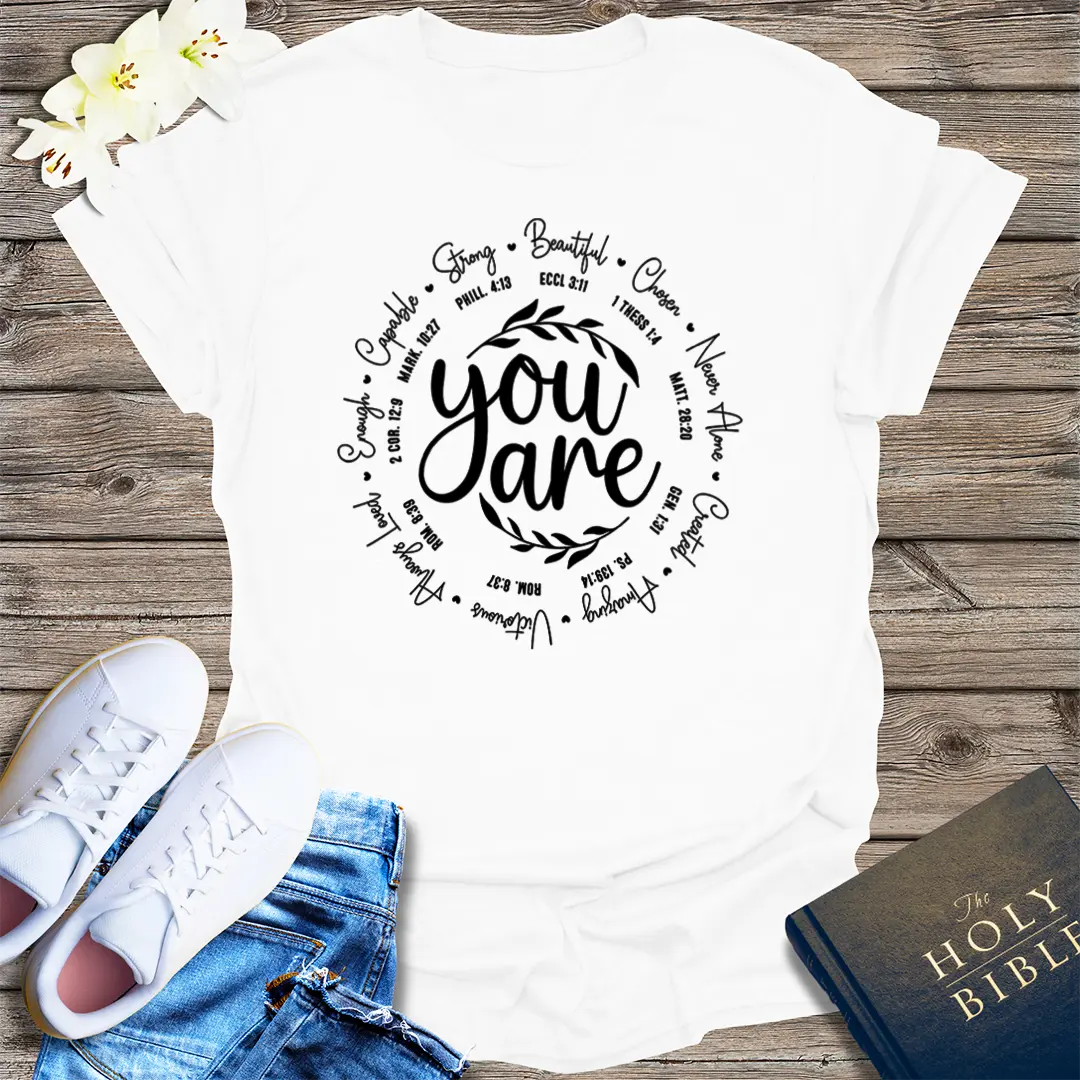 Powered by Prayer T-Shirt - White