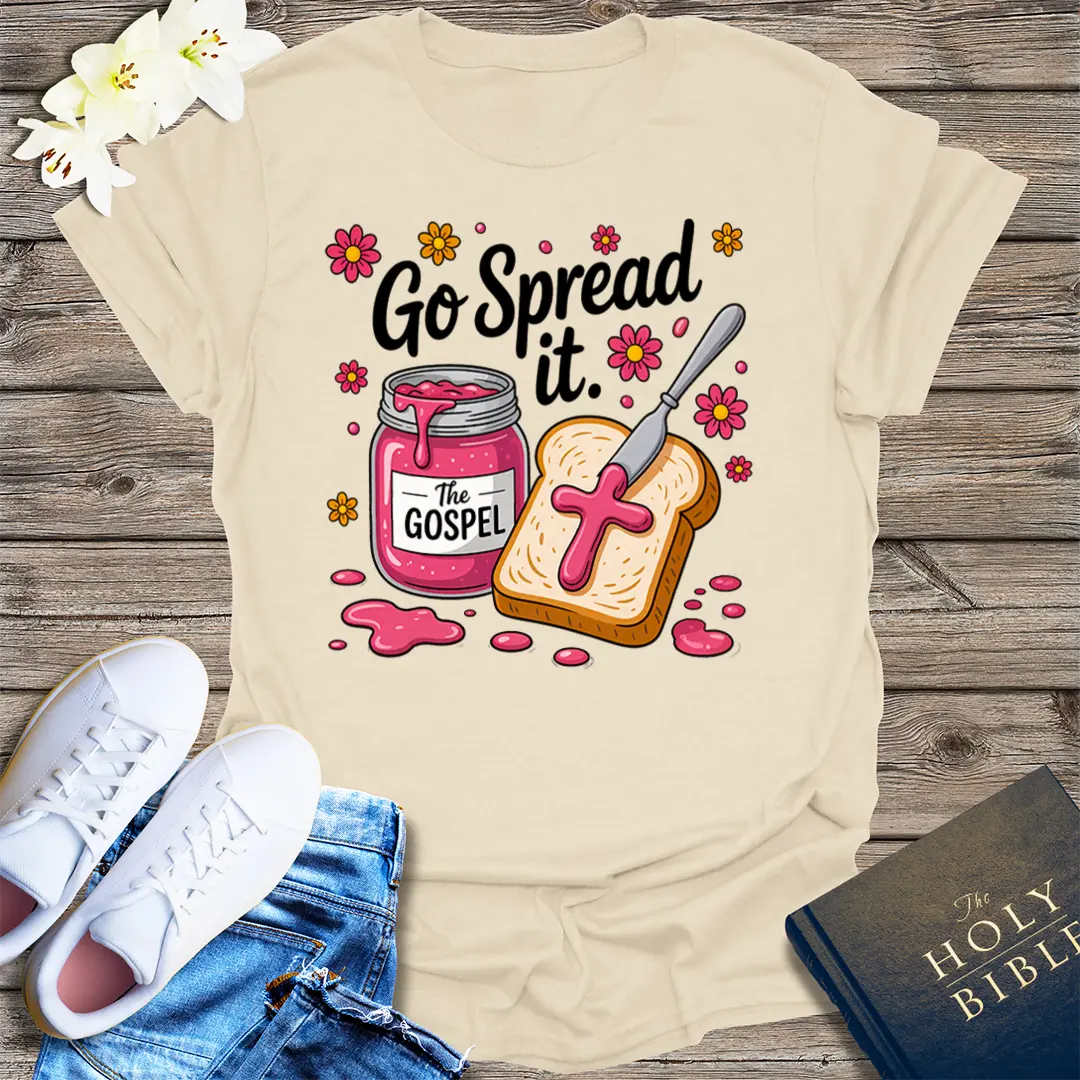 Spread the Gospel T-Shirt - Natural