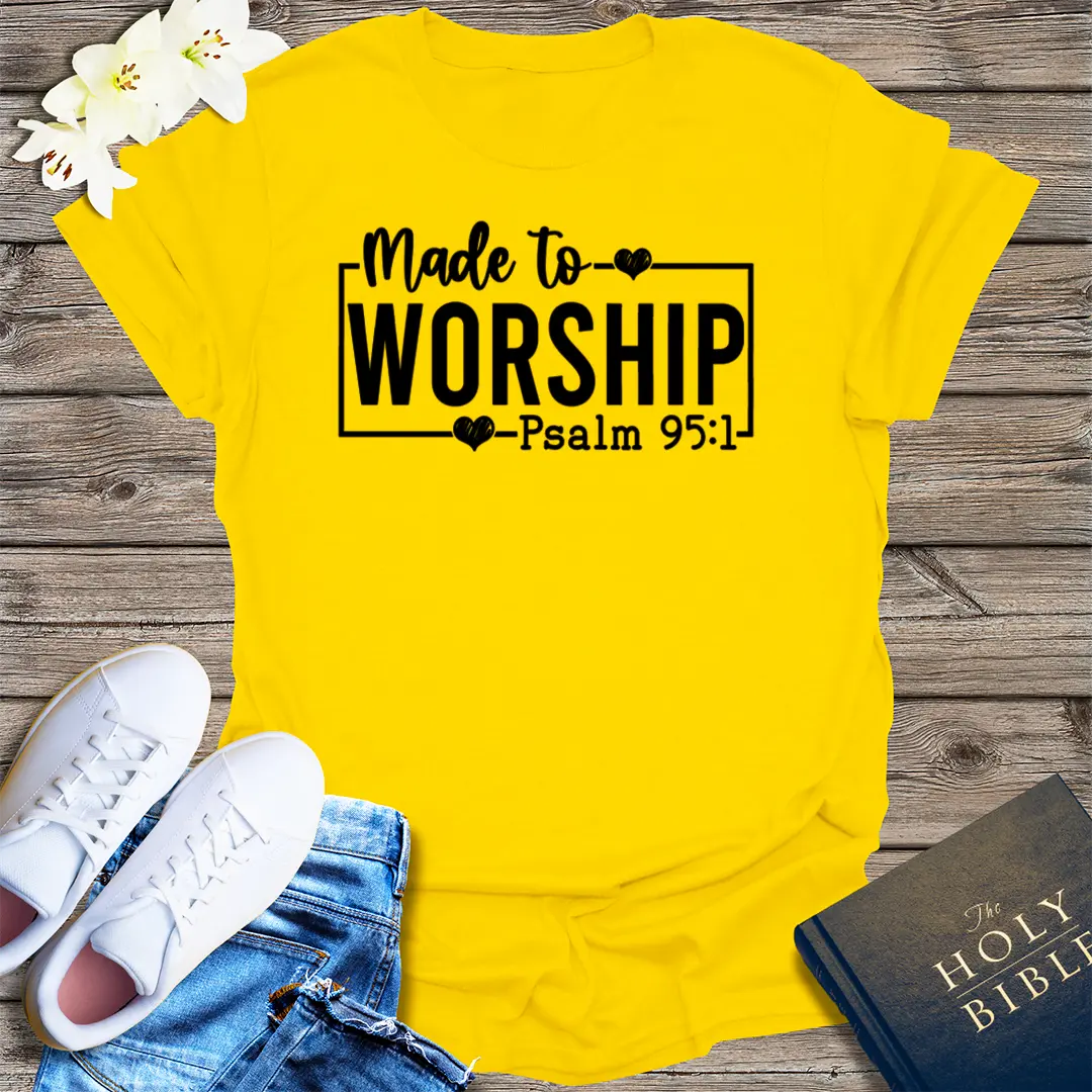 Powered by Prayer T-Shirt - Daisy