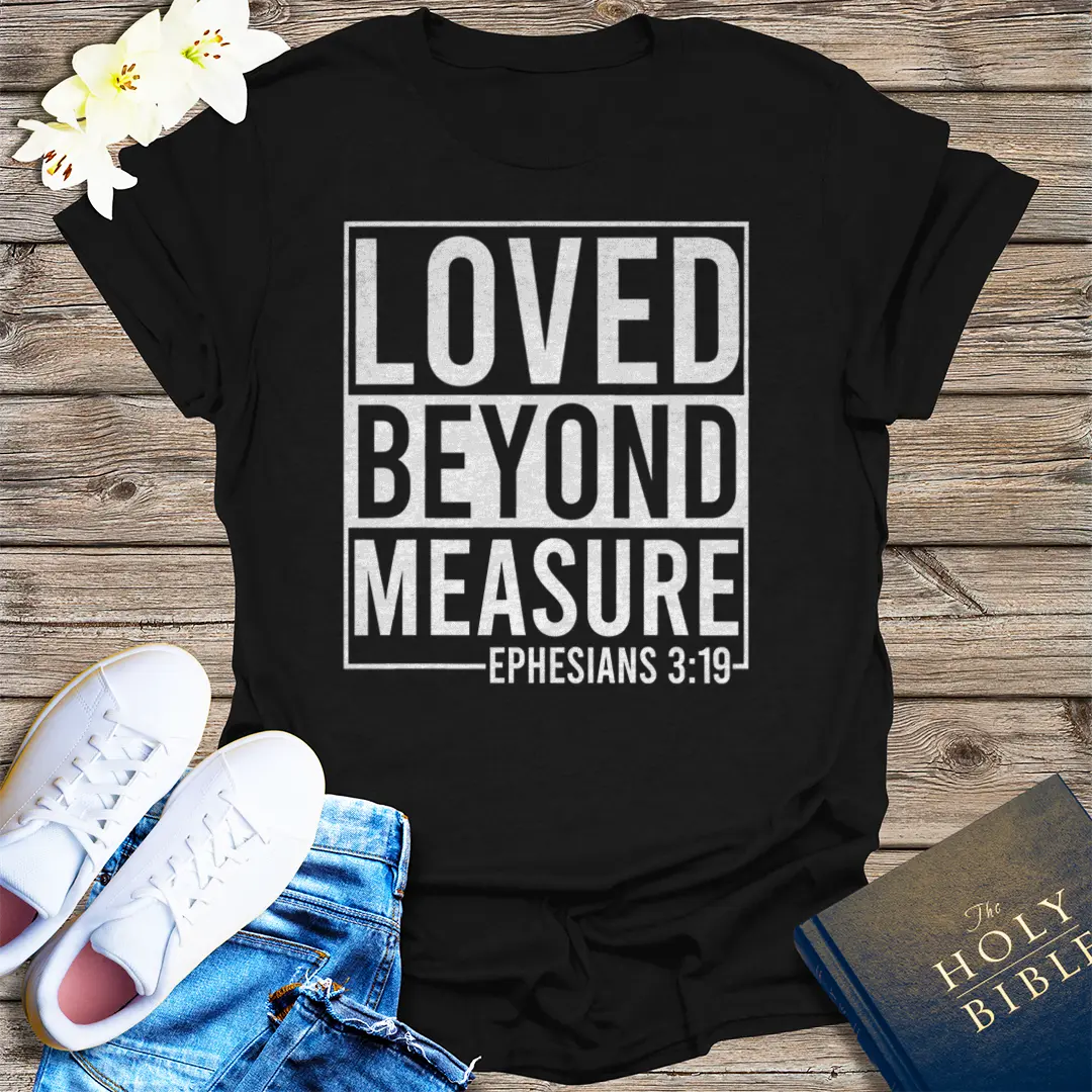 Powered by Prayer T-Shirt - Black