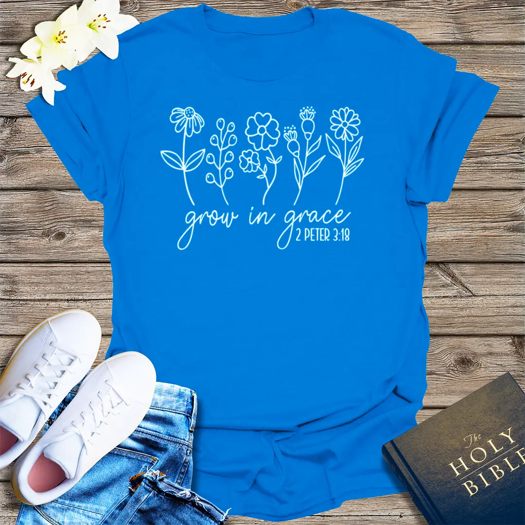 Fueled by Jesus and Coffee T-Shirt - Royal