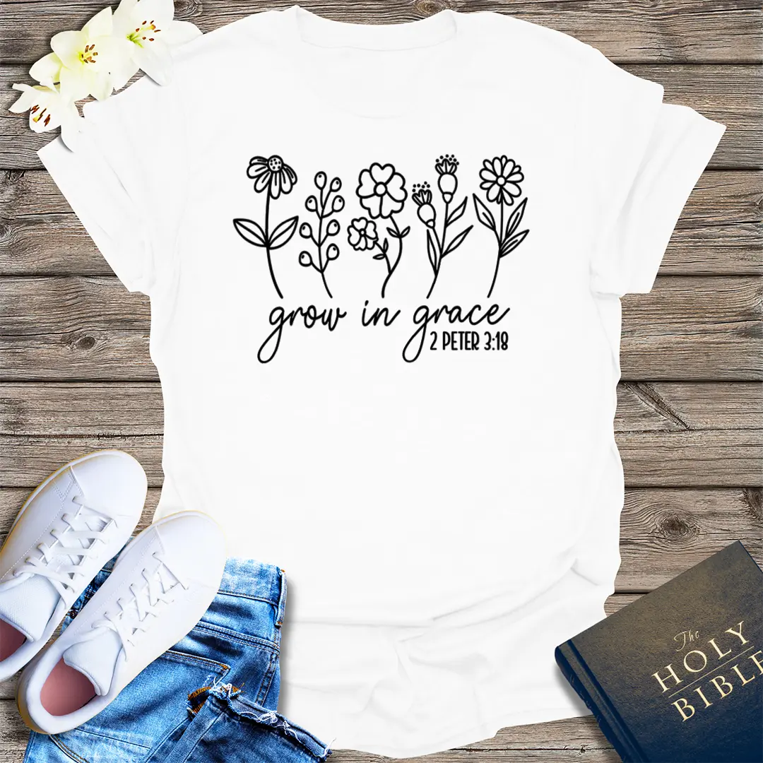Fueled by Jesus and Coffee T-Shirt - White