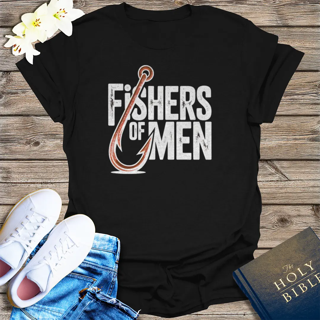 Fishers of Men T-Shirt - Black
