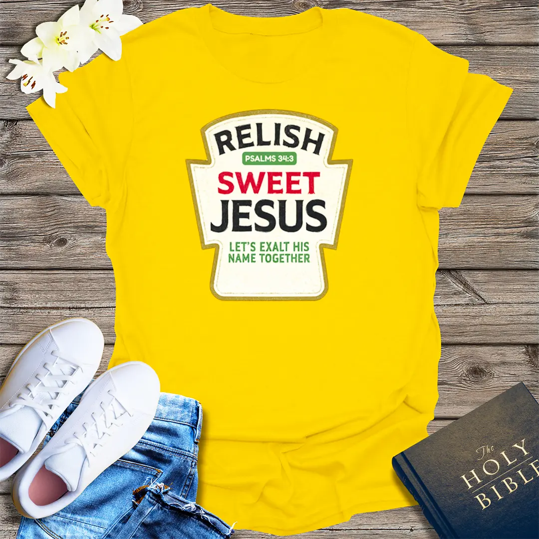 Relish Sweet Jesus T-Shirt - Daisy
